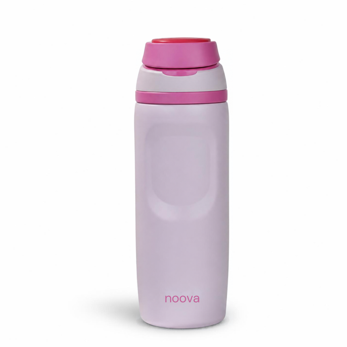 Pink 26oz  NOOVA Insulated Water Bottle Leak-Proof Insulated Stainless Steel Tumbler with Straw Sports Water Bottle Cold 24h Hot 18h Thermos Travel Gift Beach Gym Accessories