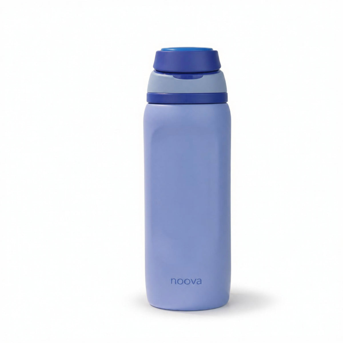Gray Navy 32oz NOOVA Insulated Water Bottle Leak-Proof Insulated Stainless Steel Tumbler with Straw Sports Water Bottle Cold 24h Hot18h Thermos Travel Gift Beach Gym Accessories for Women Men Kids Cup